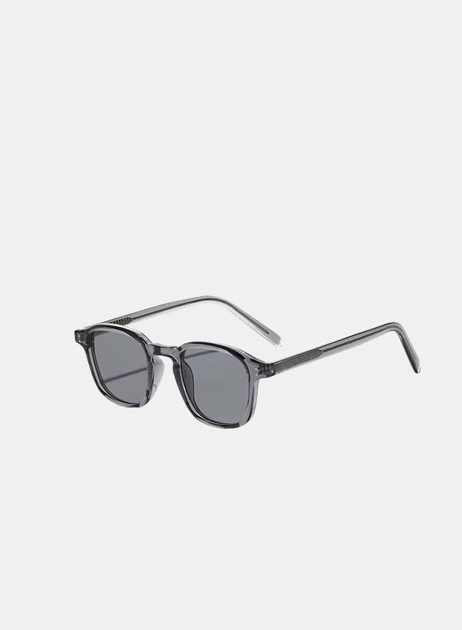 korico Terran Grey Full Rim Rectangle Sunglasses - Image 1